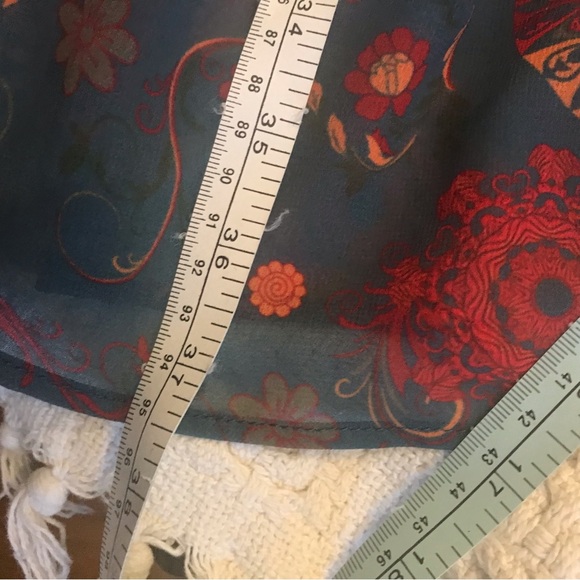 Wayward Fancies Floral Mid-Length Dress - Size Large - Picture 9 of 9